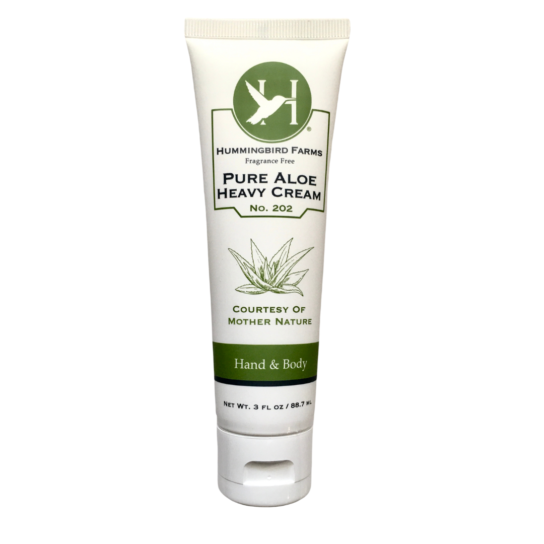 Pure Aloe Heavy Cream No. 202 (3oz) – Hummingbird Farms Store