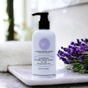 lavender and cotton flower lotion Lavender Aloe Body Lotion No. 145