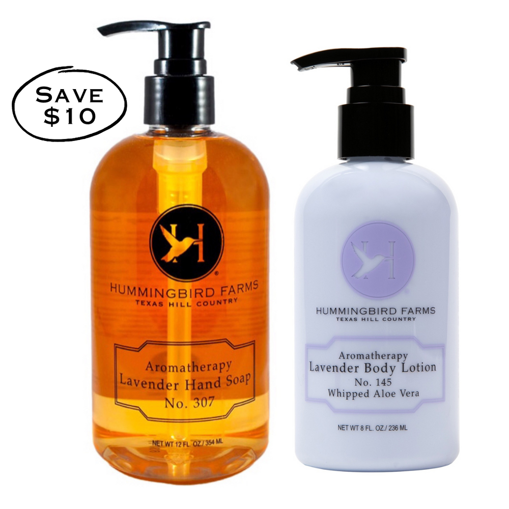 
            
                Load image into Gallery viewer, Lavender Hand Soap &amp;amp; Lotion Duo
            
        