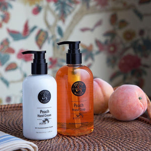 
            
                Load image into Gallery viewer, Peach Hand Soap &amp;amp; Cream Duo
            
        