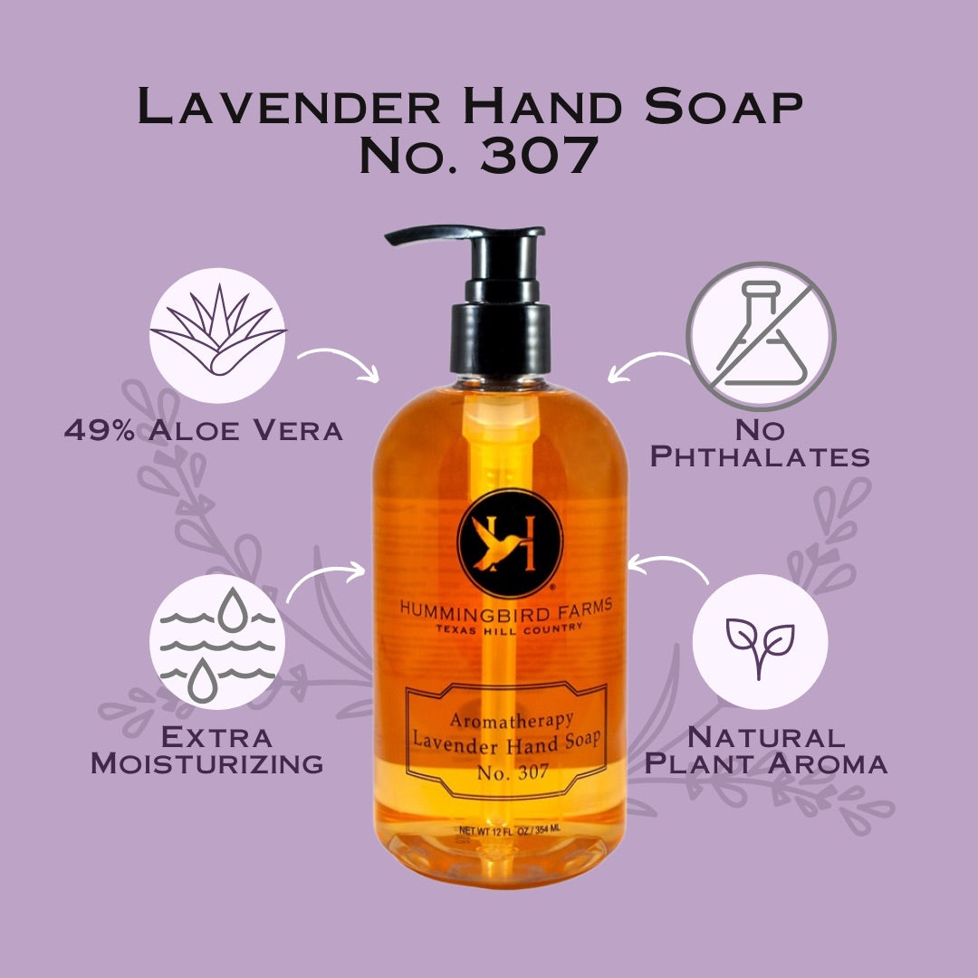 Lavender Hand Soap No. 307 Hummingbird Farms Store