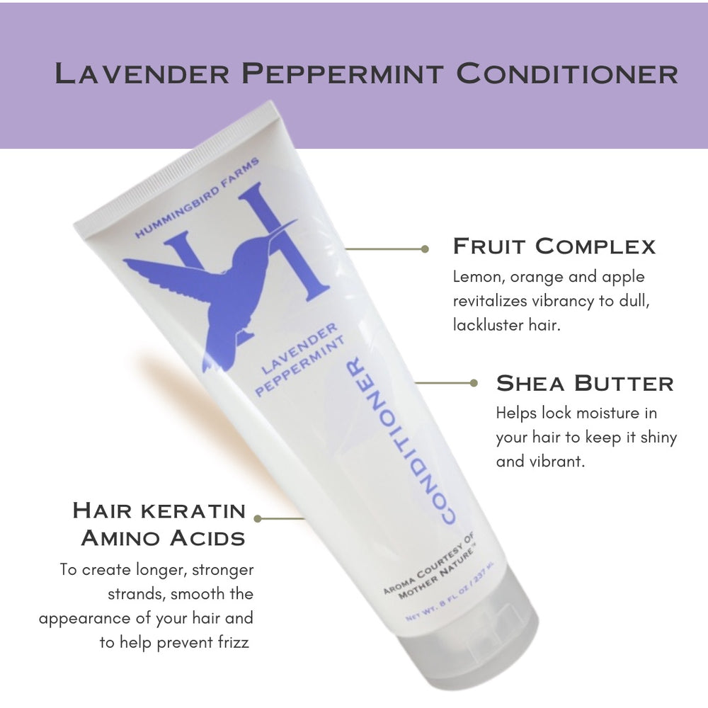Lavender Peppermint Shampoo & Conditioner Set