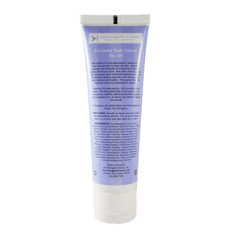 
            
                Load image into Gallery viewer, Lavender Body Lotion No. 145 (3oz)
            
        